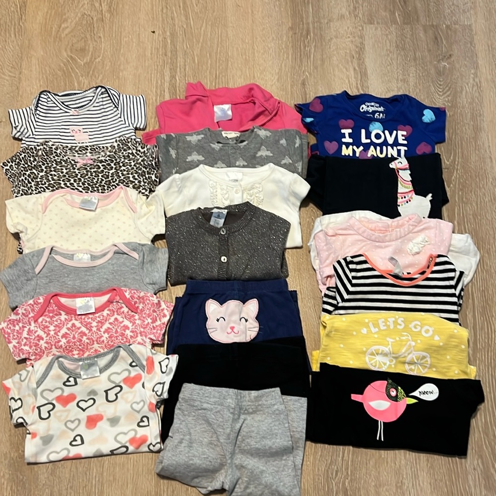 Bundle of 6M and 6-9M clothing